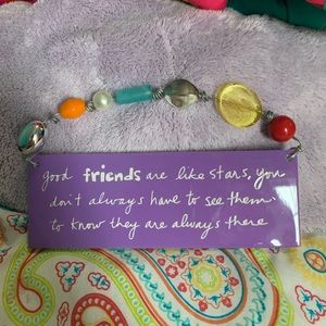Friends sign